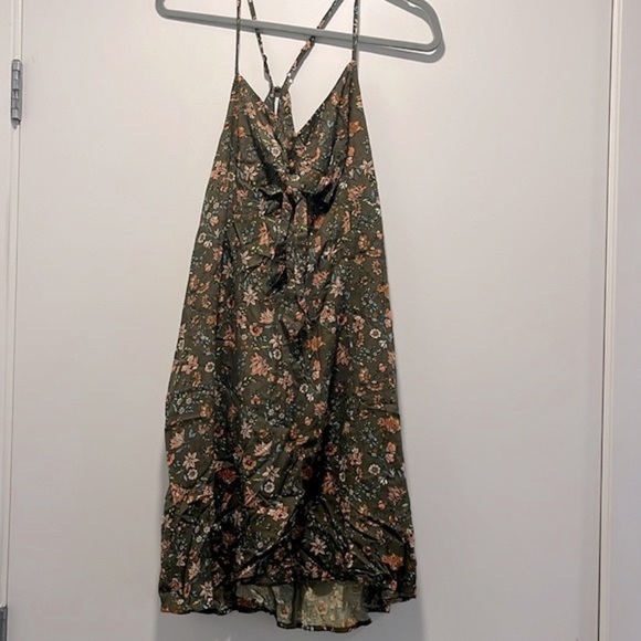 Xhilaration Multicolor Floral Print Sleeveless V-Neck Dress Sz XXL - Picture 1 of 11